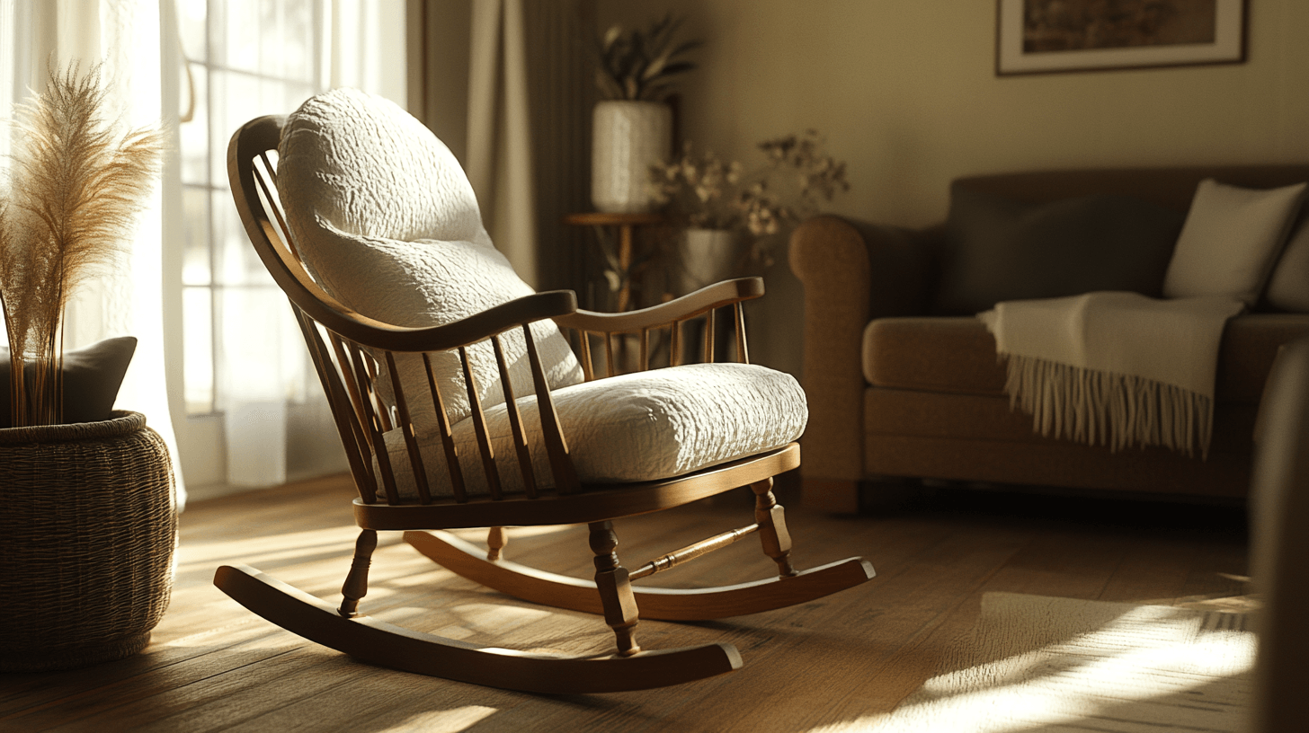Un soupçon de nostalgie : des fauteuils à bascule pour la convivialité