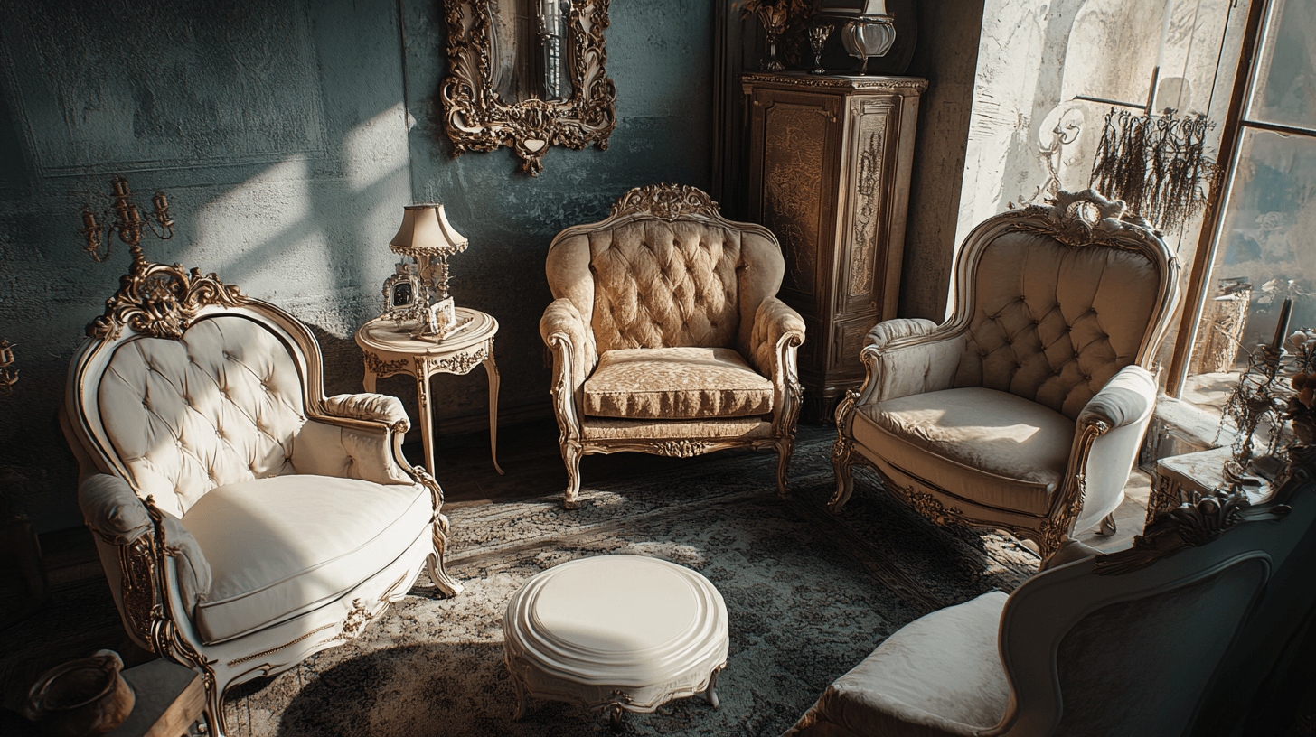 Meubles de style Vintage Glam