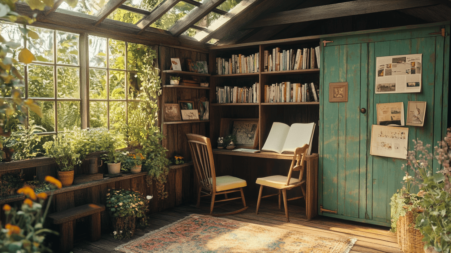 Idées d'utilisation pour votre cabanon de jardin