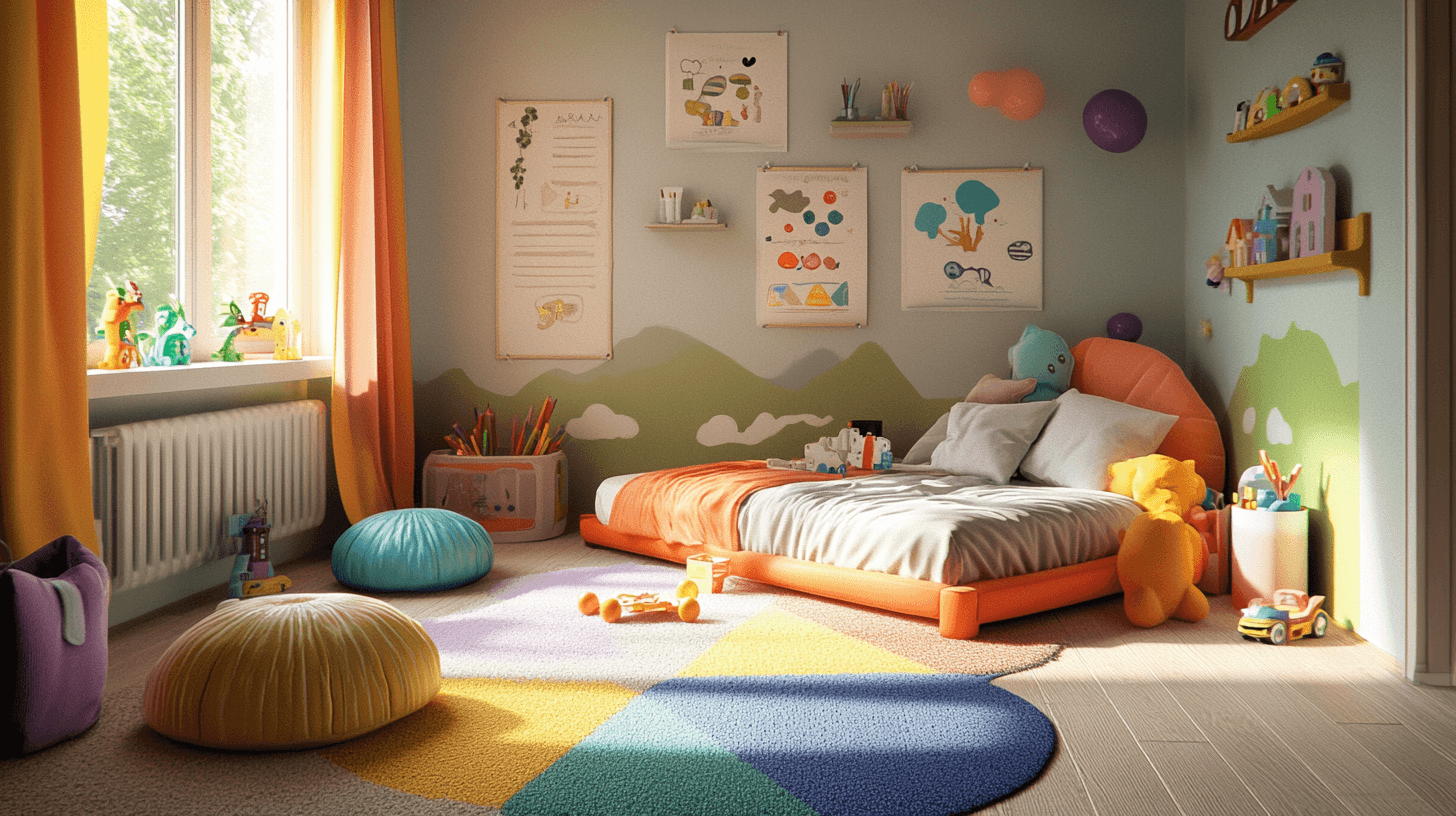 Possibilités créatives pour la décoration de la chambre d'enfant