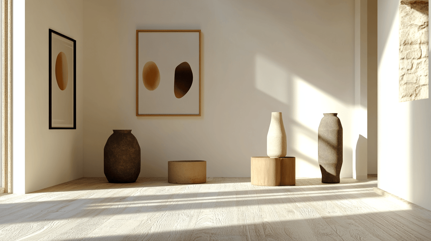 Accents décoratifs dans un style minimaliste