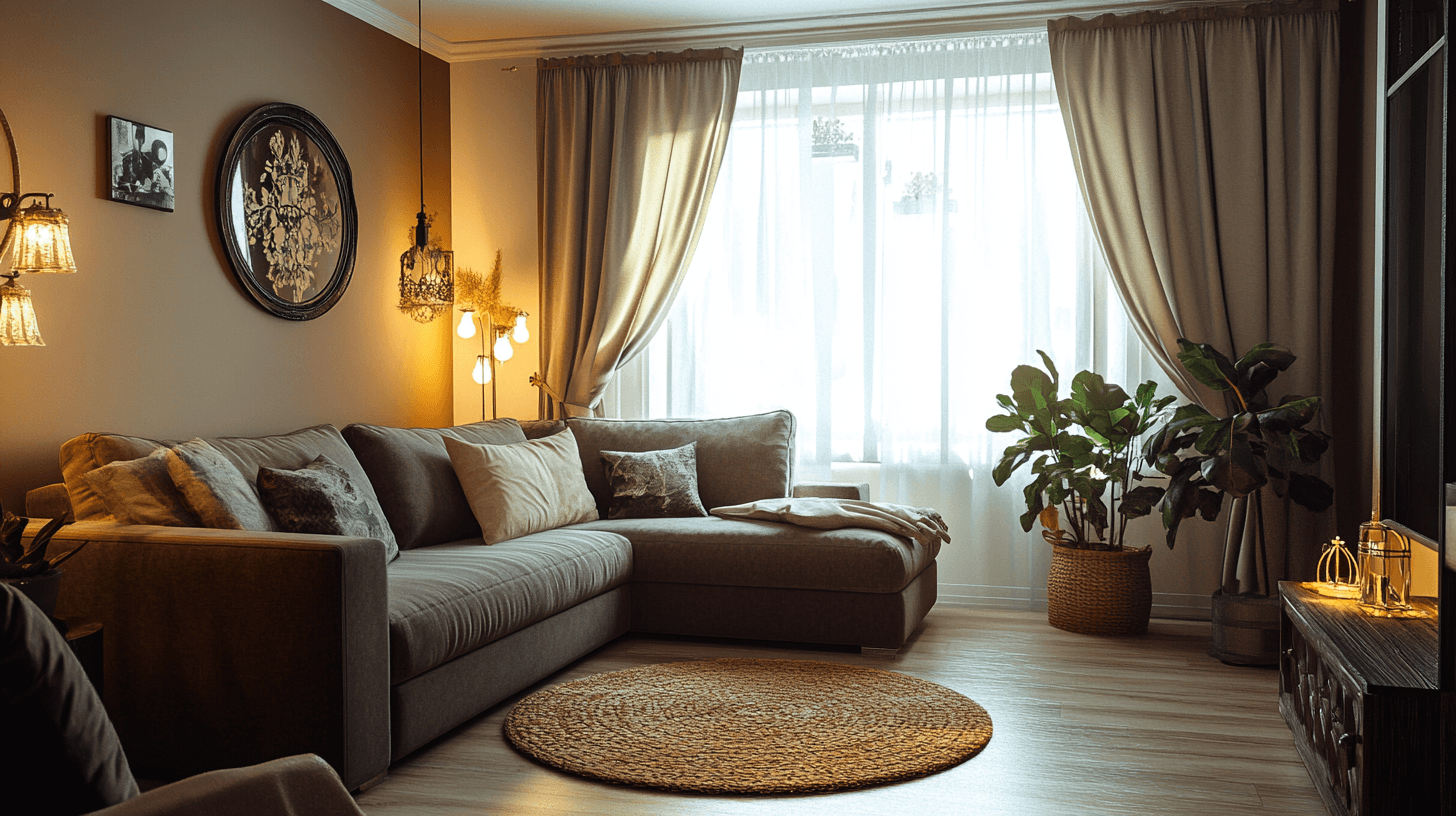 Mousse au Mocha dans le décor du salon