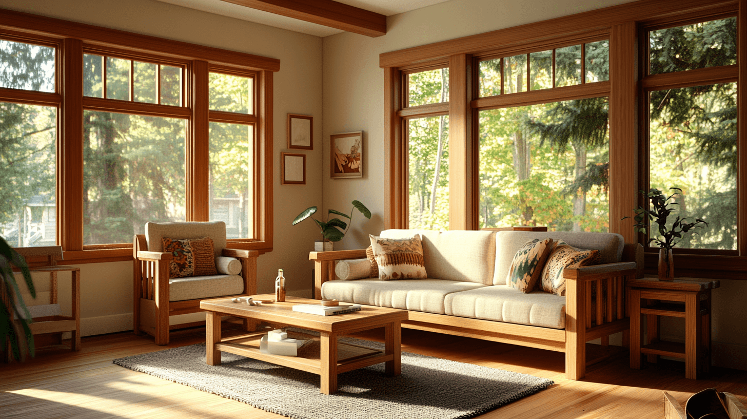 Style Craftsman : Détails artisanaux et matériaux naturels