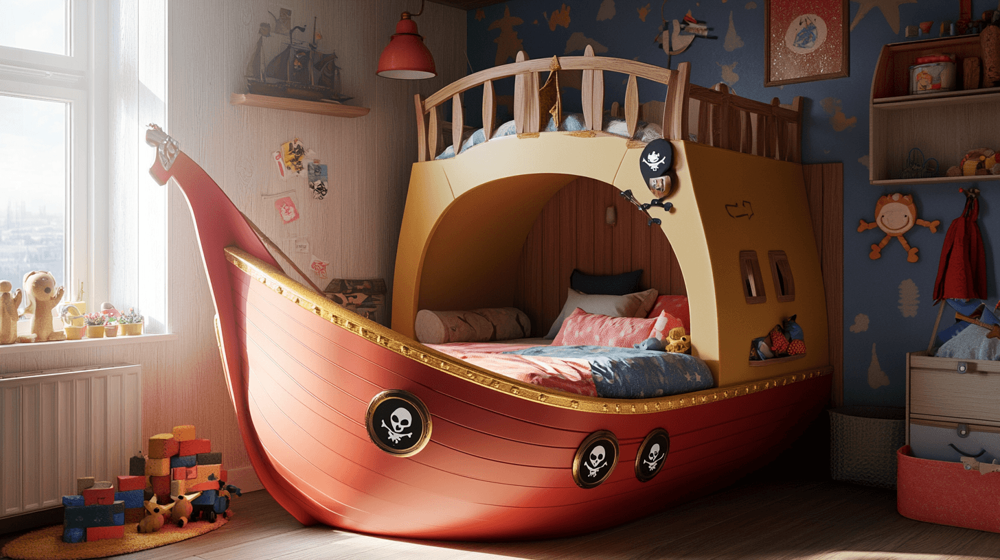 Lits d'enfants avec imagination : Pour les petits explorateurs