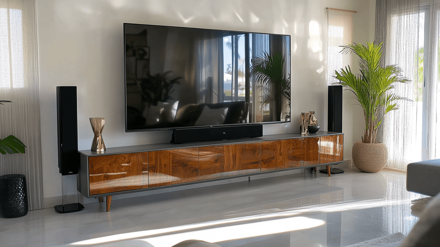 Regarder la télévision avec style : Meubles TV pour votre salon