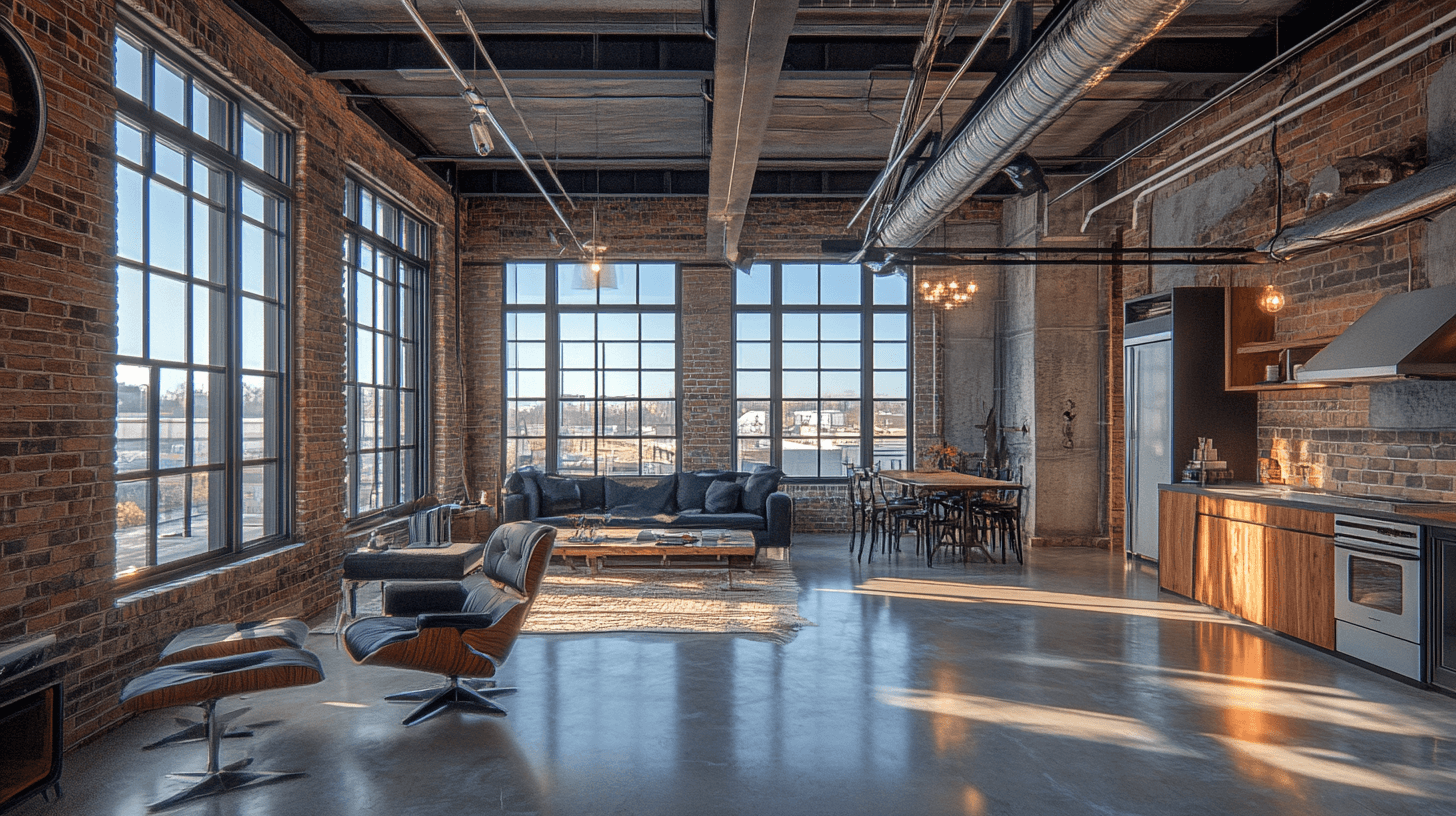 Style Loft : Espaces ouverts et éléments industriels