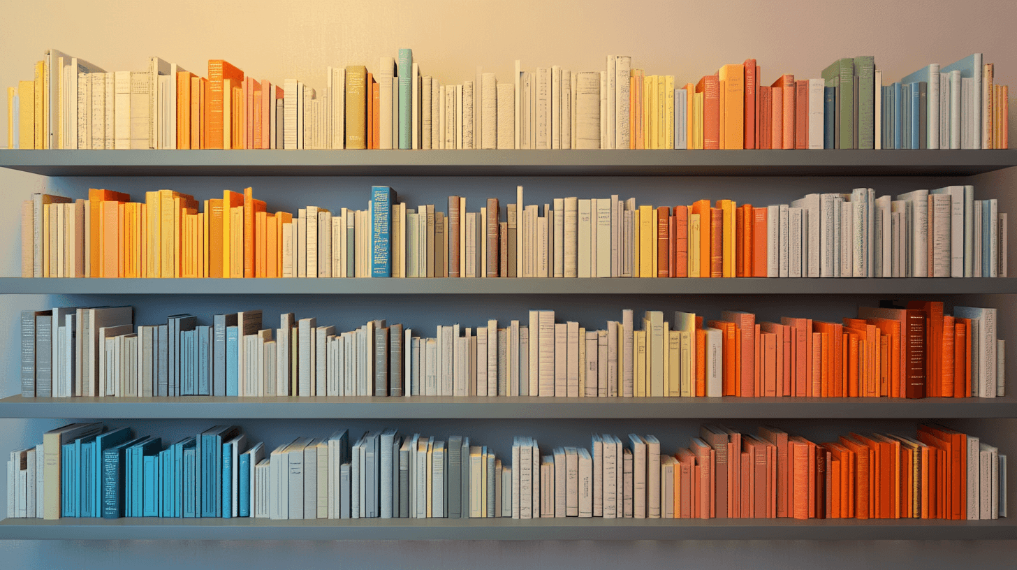 Décoration murale créative avec des livres