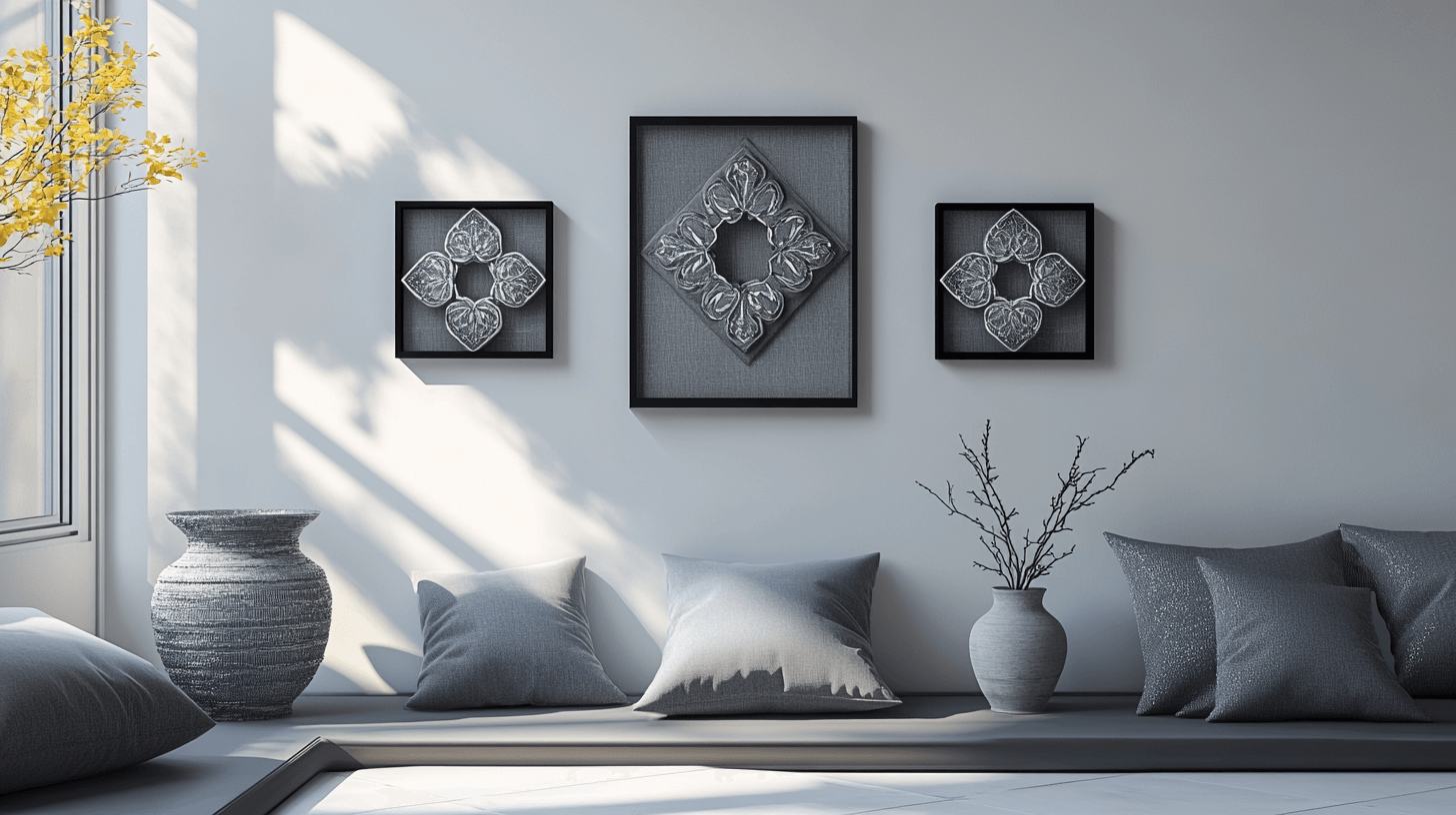 Décoration avec des tons de gris : mettre des accents