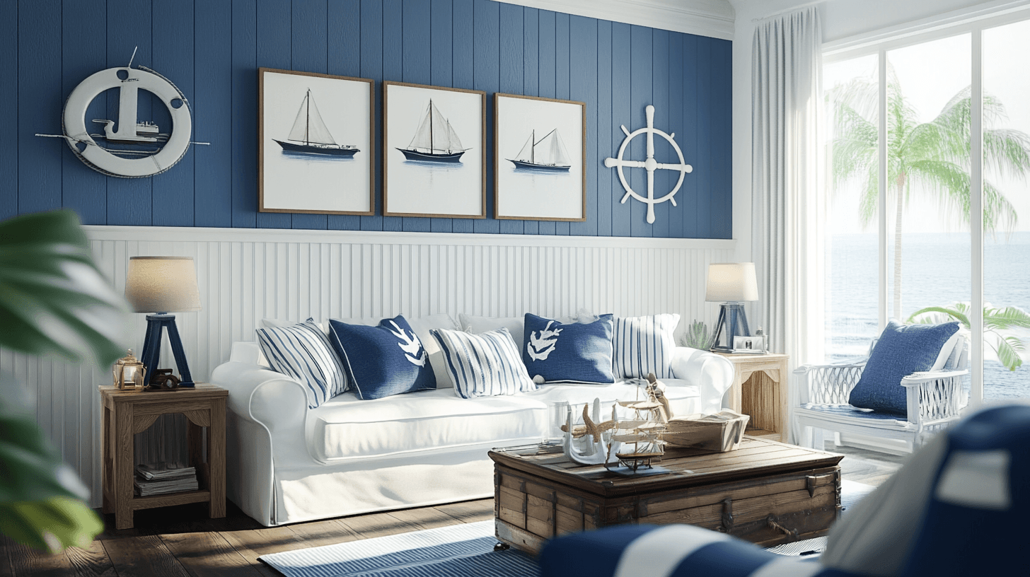 Concepts de couleur : La bonne palette pour une ambiance maritime