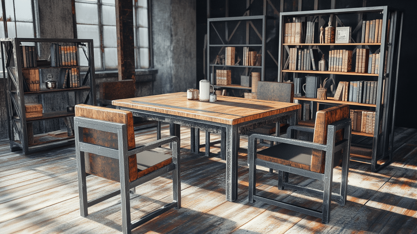 Meubles en style industriel : la fonctionnalité rencontre le design