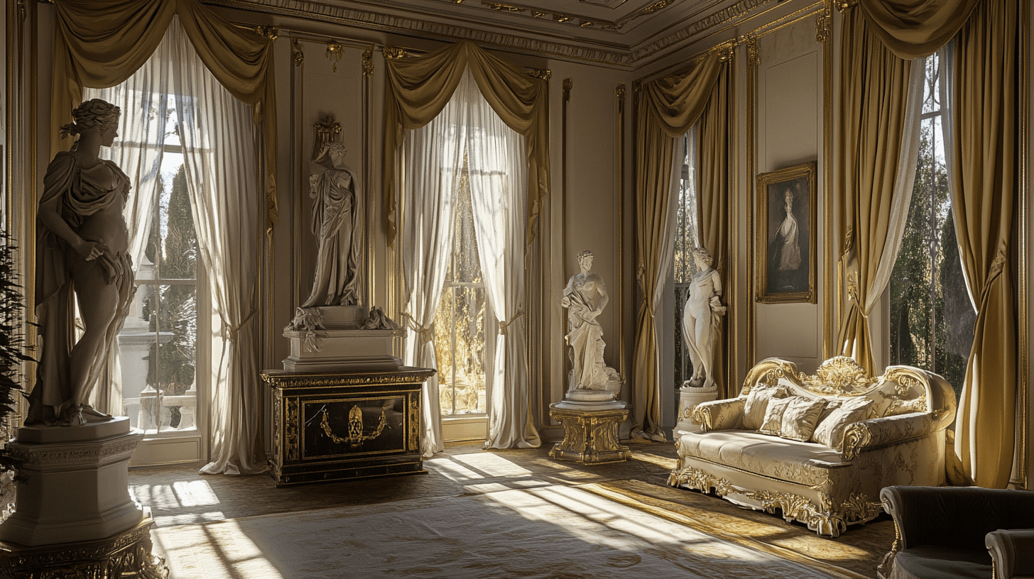 Décoration de style néoclassique : Mettre des accents pompeux