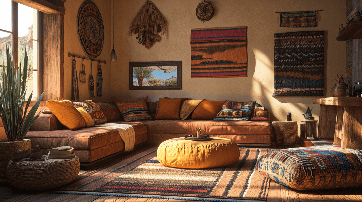Style désertique : Couleurs chaudes et tons terreux pour votre maison