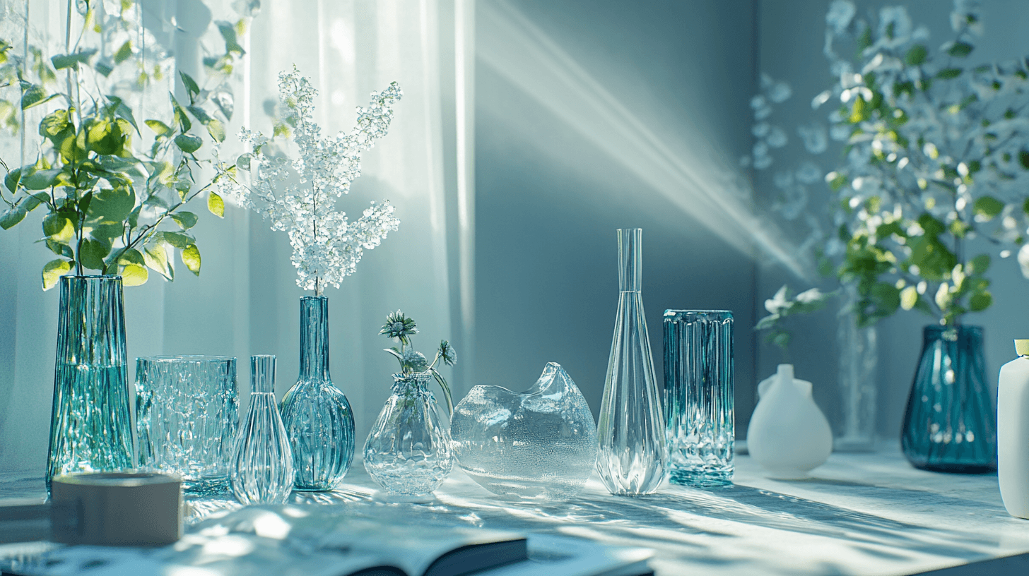 Décoration en verre : Idées créatives pour votre maison