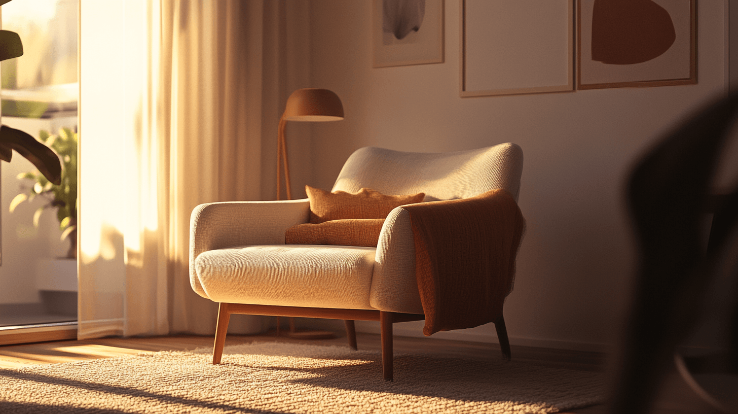 Meubles pour Cozy Minimalism : Moins c'est plus, mais confortable