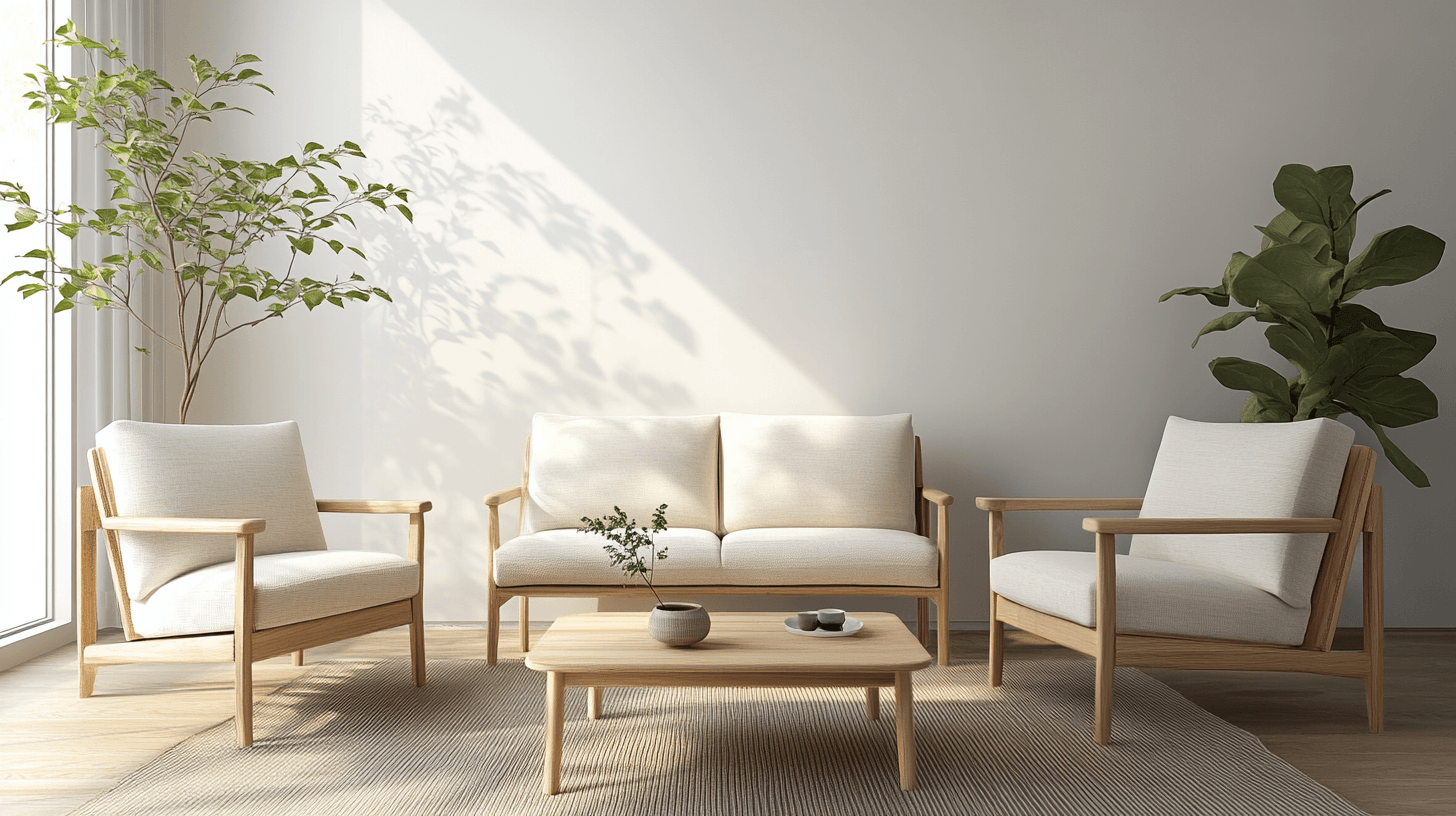 Sélection de meubles pour la chambre d'amis scandinave