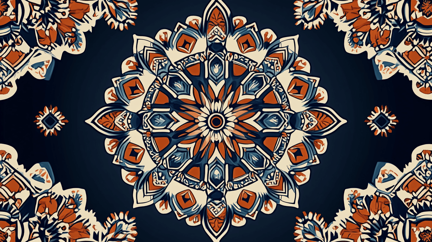 Motifs traditionnels interprétés de manière moderne