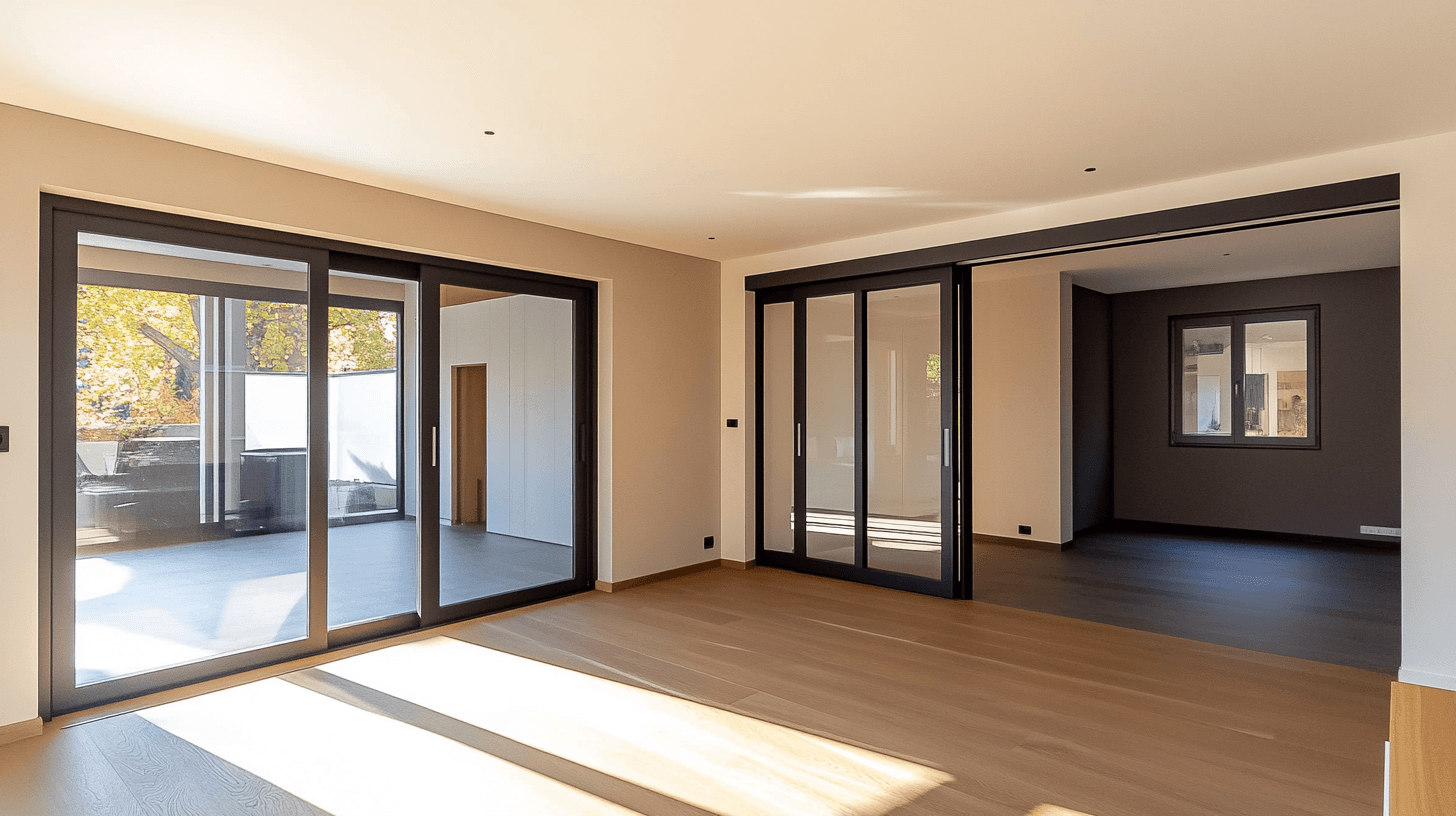 Portes coulissantes pour une conception flexible de l'espace
