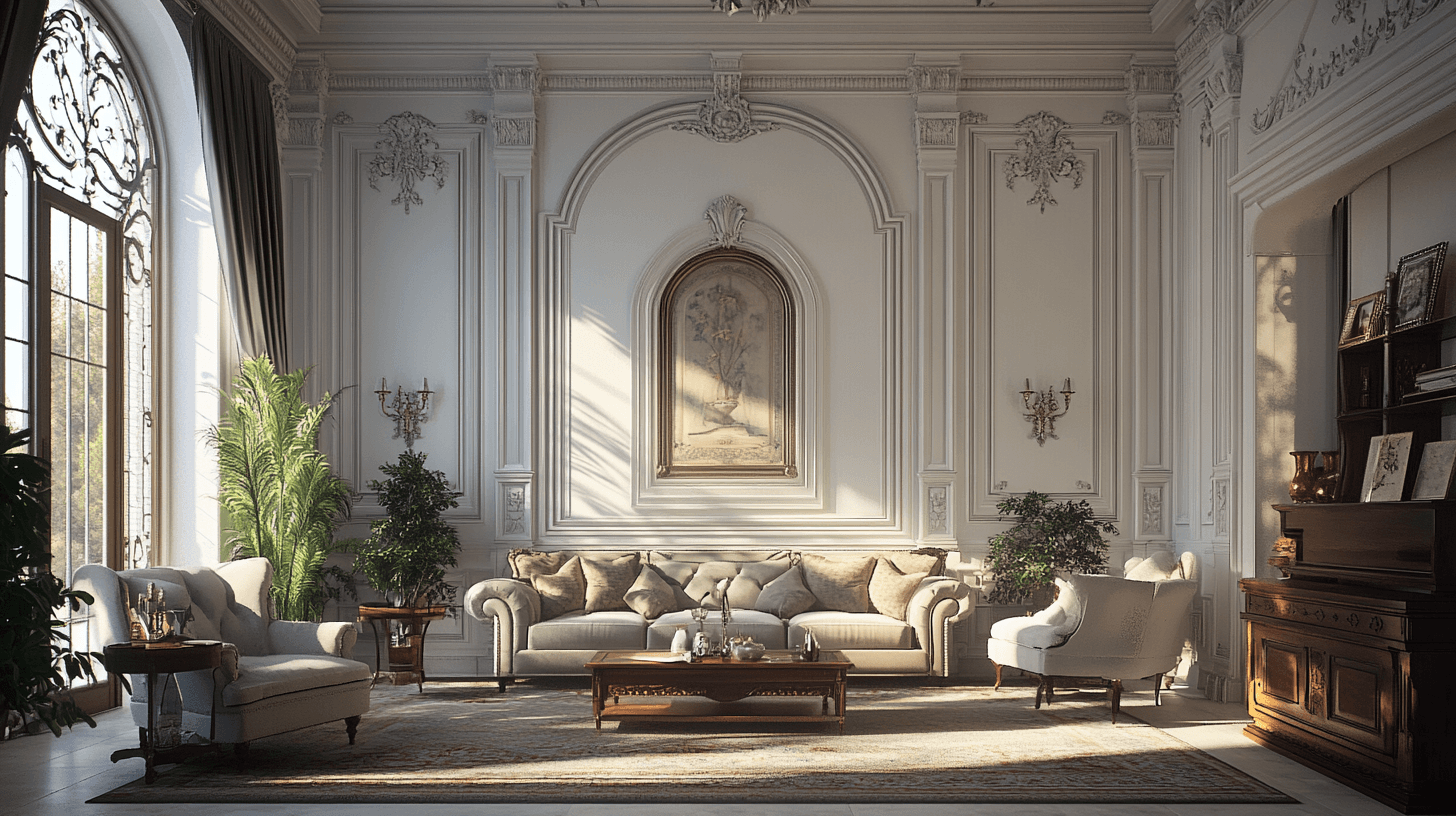 Décoration de style Classic Revival