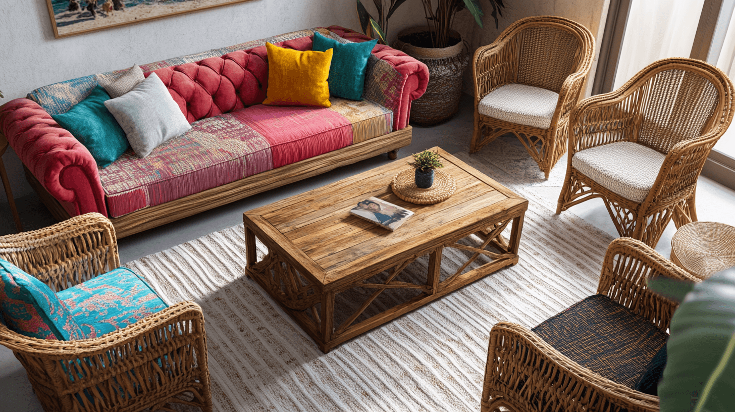 Meubles de style Boho-Chic