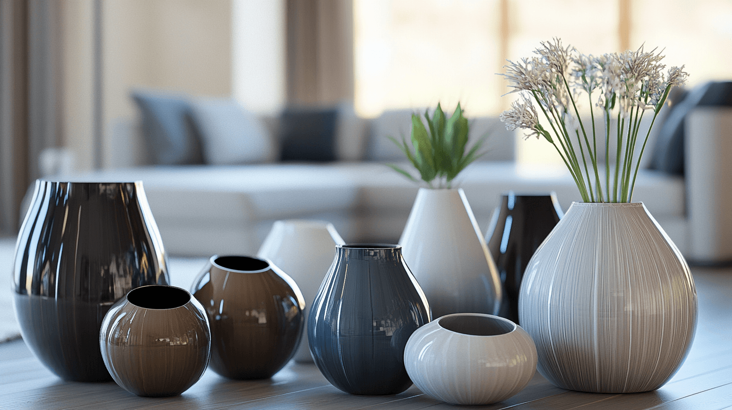 Vases comme objets d'art : Décoratives et fonctionnelles