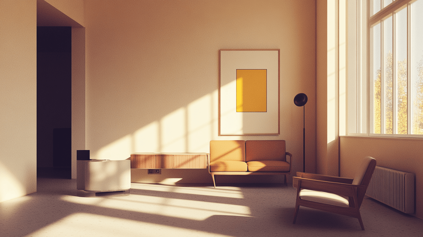 Décoration de style Bauhaus : Moins, c'est plus