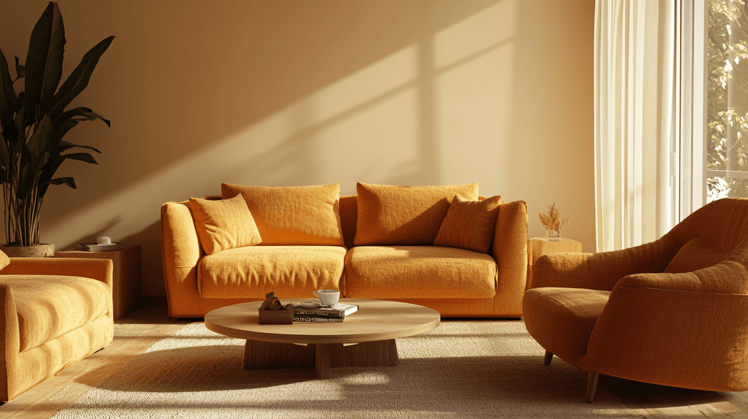 Ocre dans le monde du mobilier : Une touche d'élégance