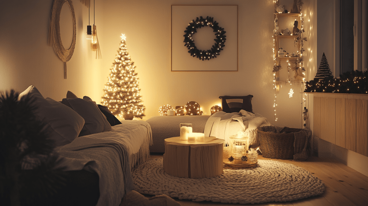 Décoration de Noël scandinave : Minimaliste et Festive