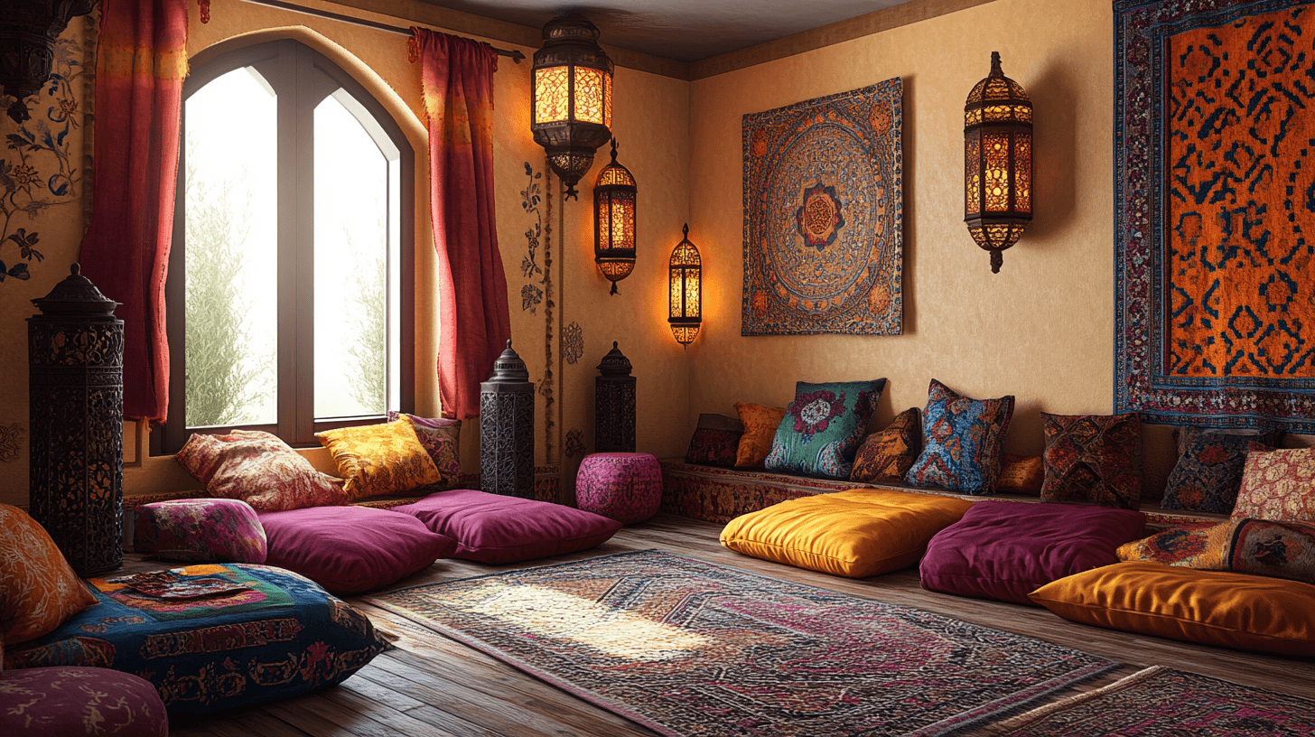 Décoration de style oriental : Couleurs et motifs