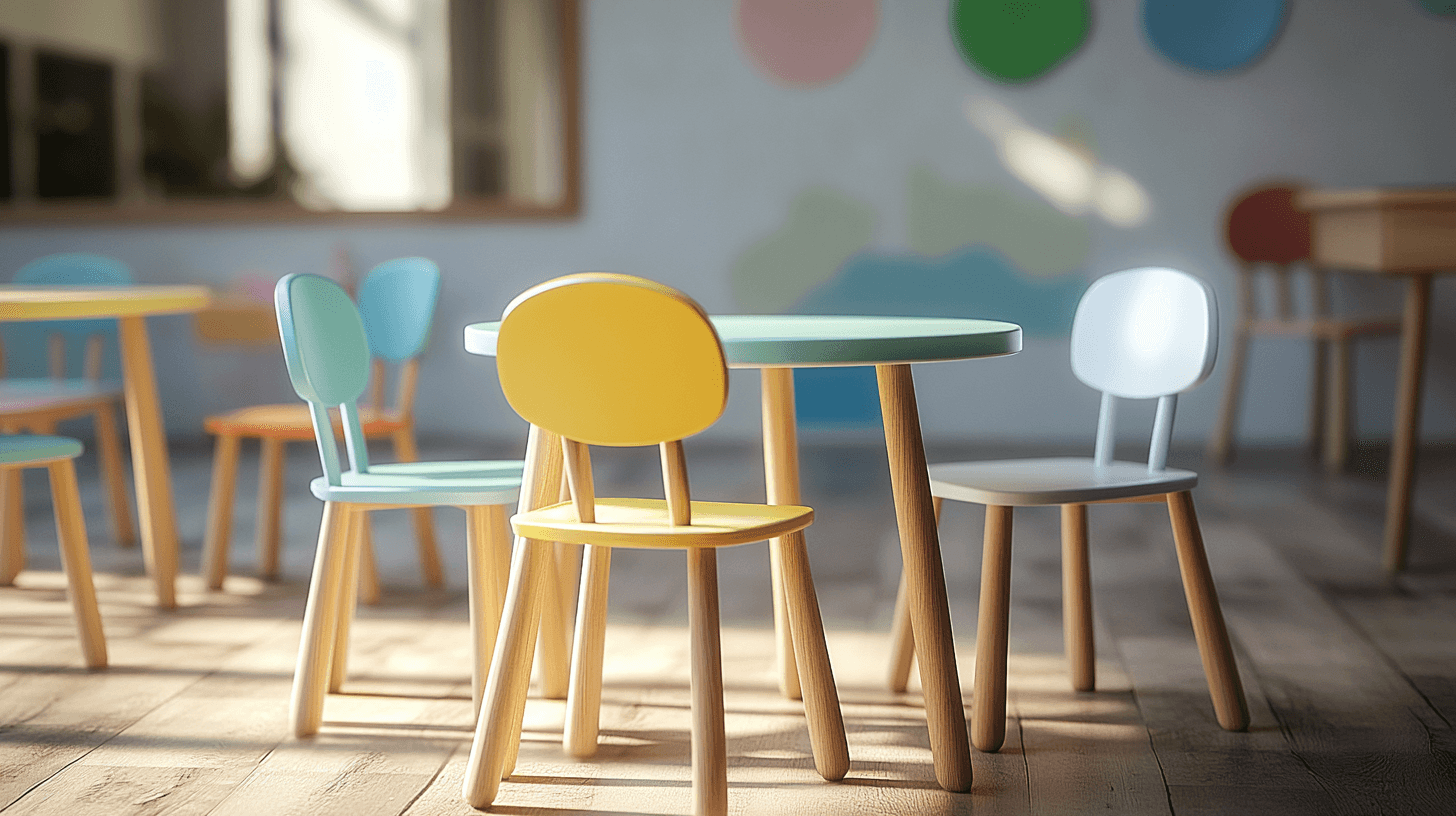 Chaises ergonomiques pour petits artistes
