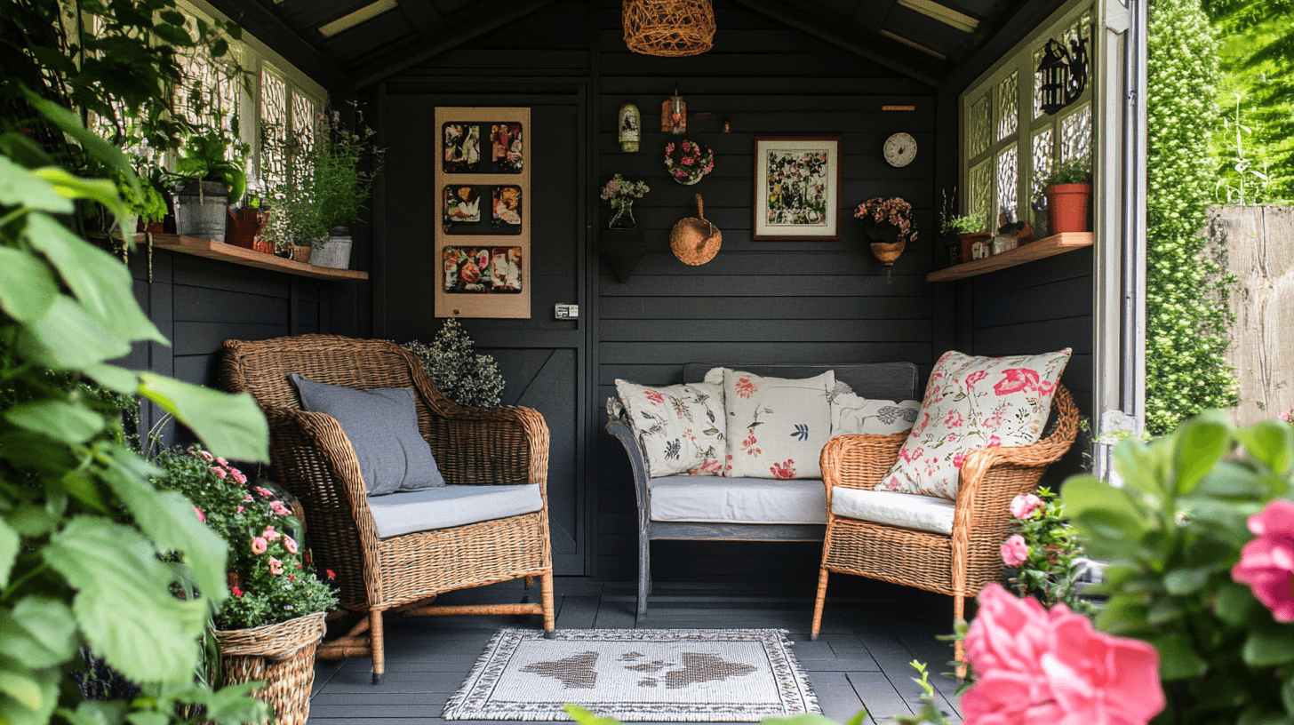 Idées d'aménagement pour votre cabanon de jardin