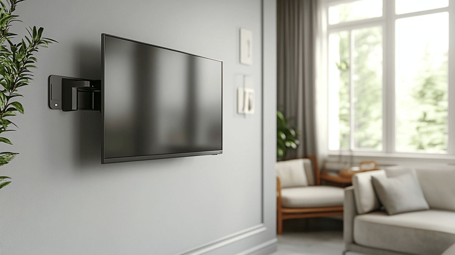 Différents types de supports muraux pour TV