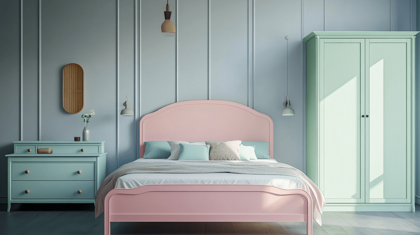 Meubles en couleurs pastel : Apportez des touches élégantes