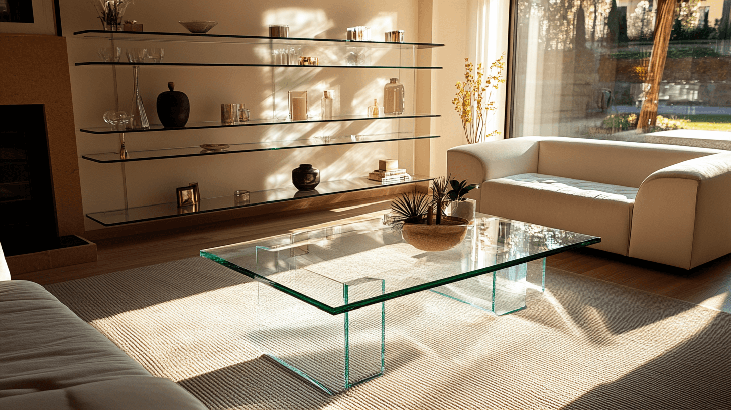 Meubles en verre : Apportez des touches élégantes