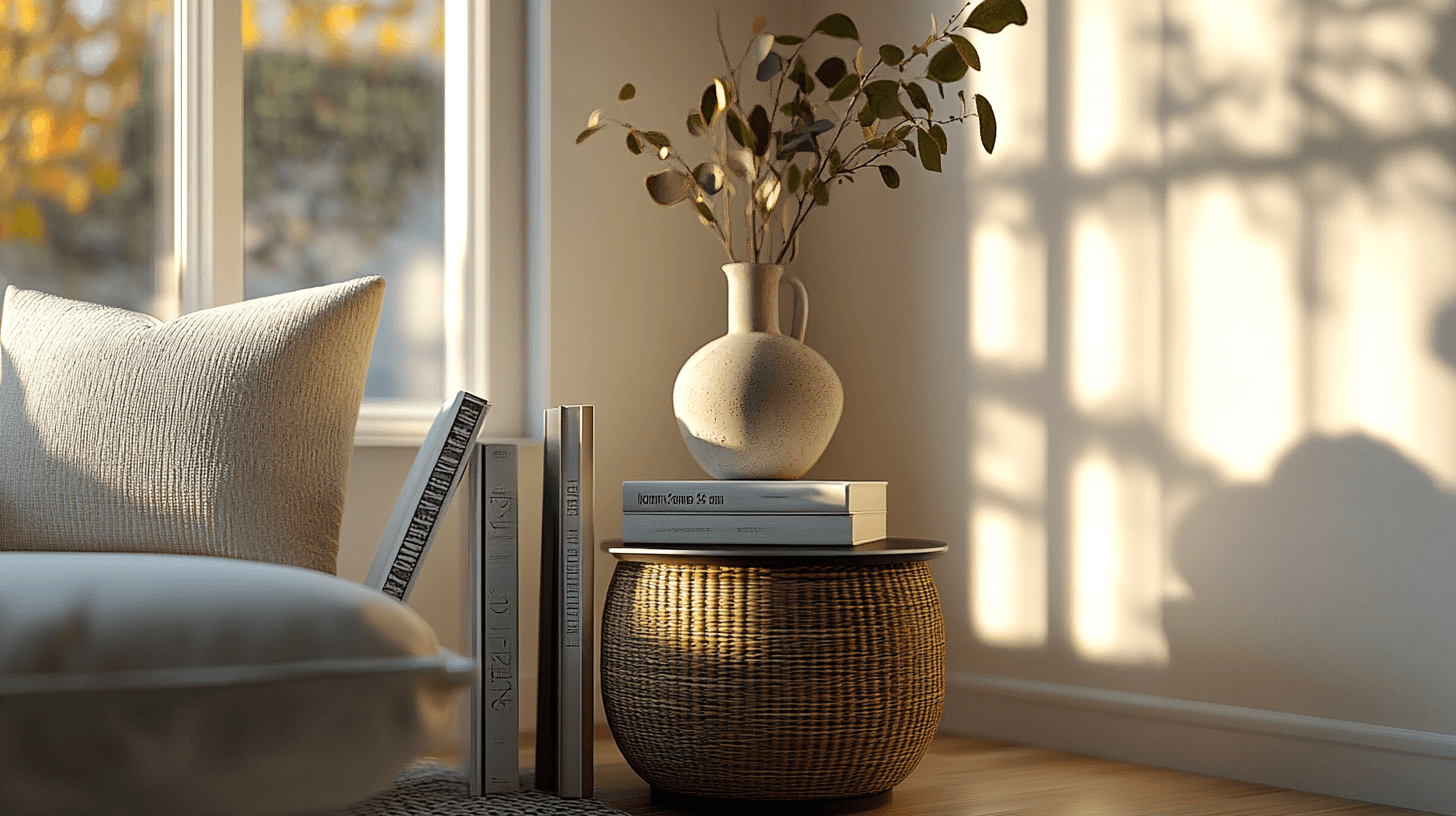 Petit mais raffiné : les tables d'appoint comme aides pratiques