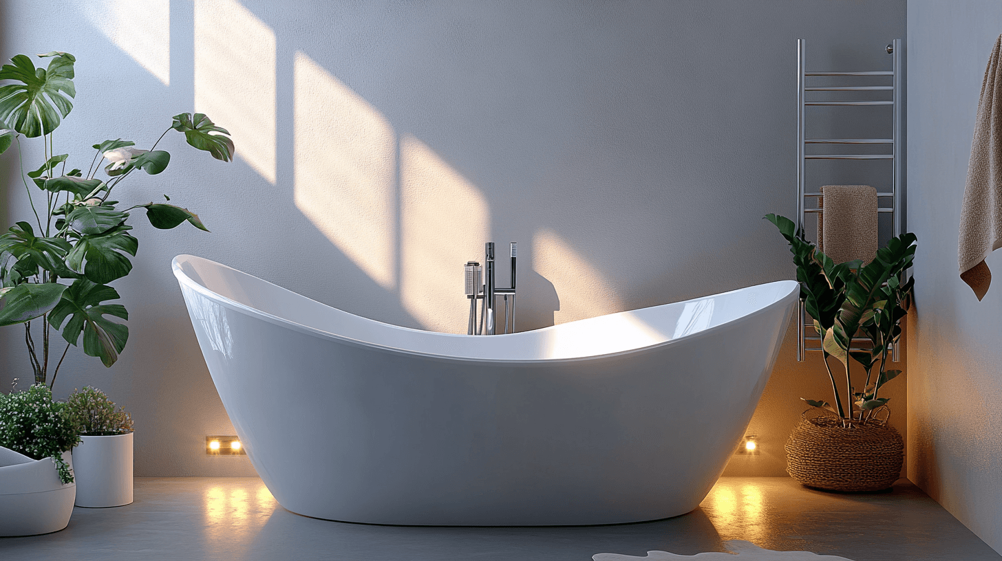 Salle de bain de style bien-être : Détente à la maison