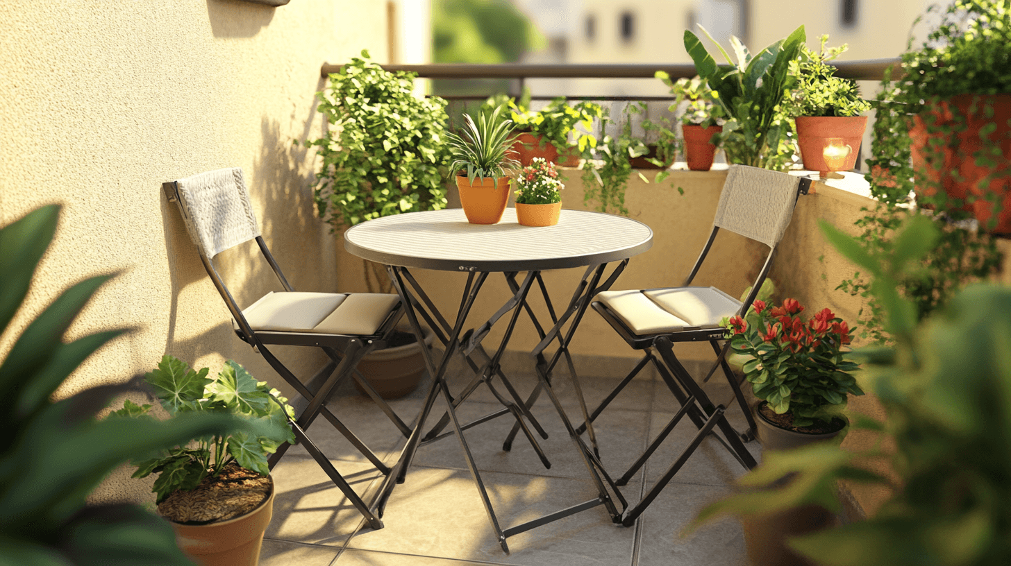 Meubles pliants : Pratiques et polyvalents