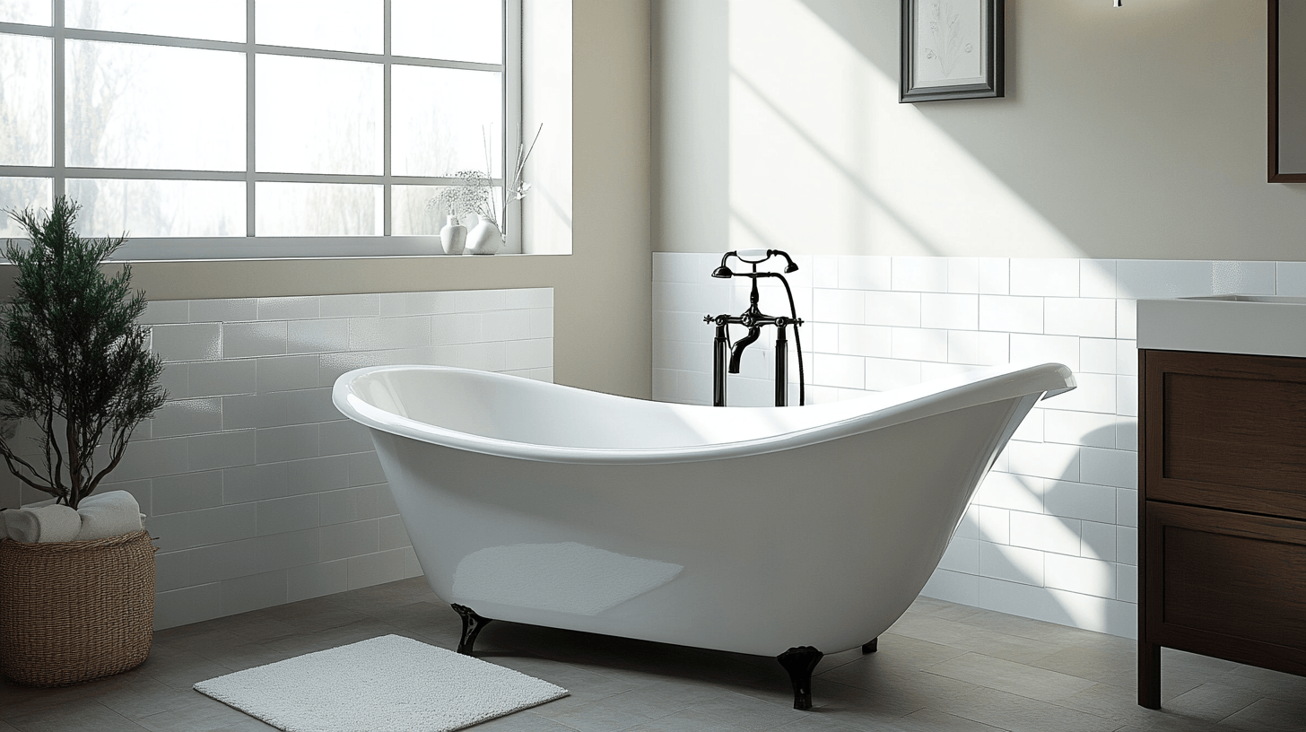 Designs élégants pour une salle de bain luxueuse