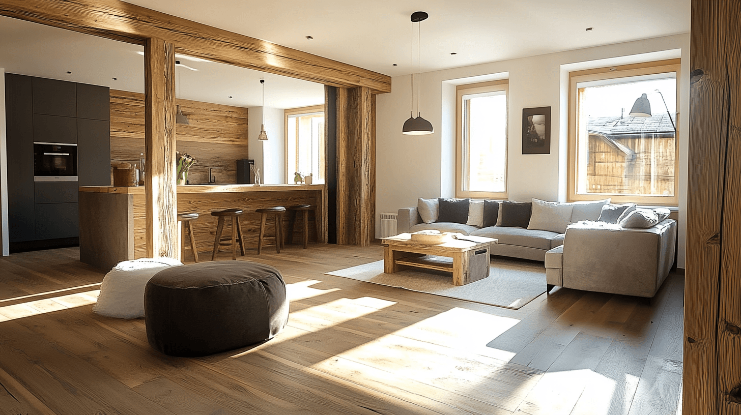Combiner les styles d'habitation : Rustique rencontre la Modernité