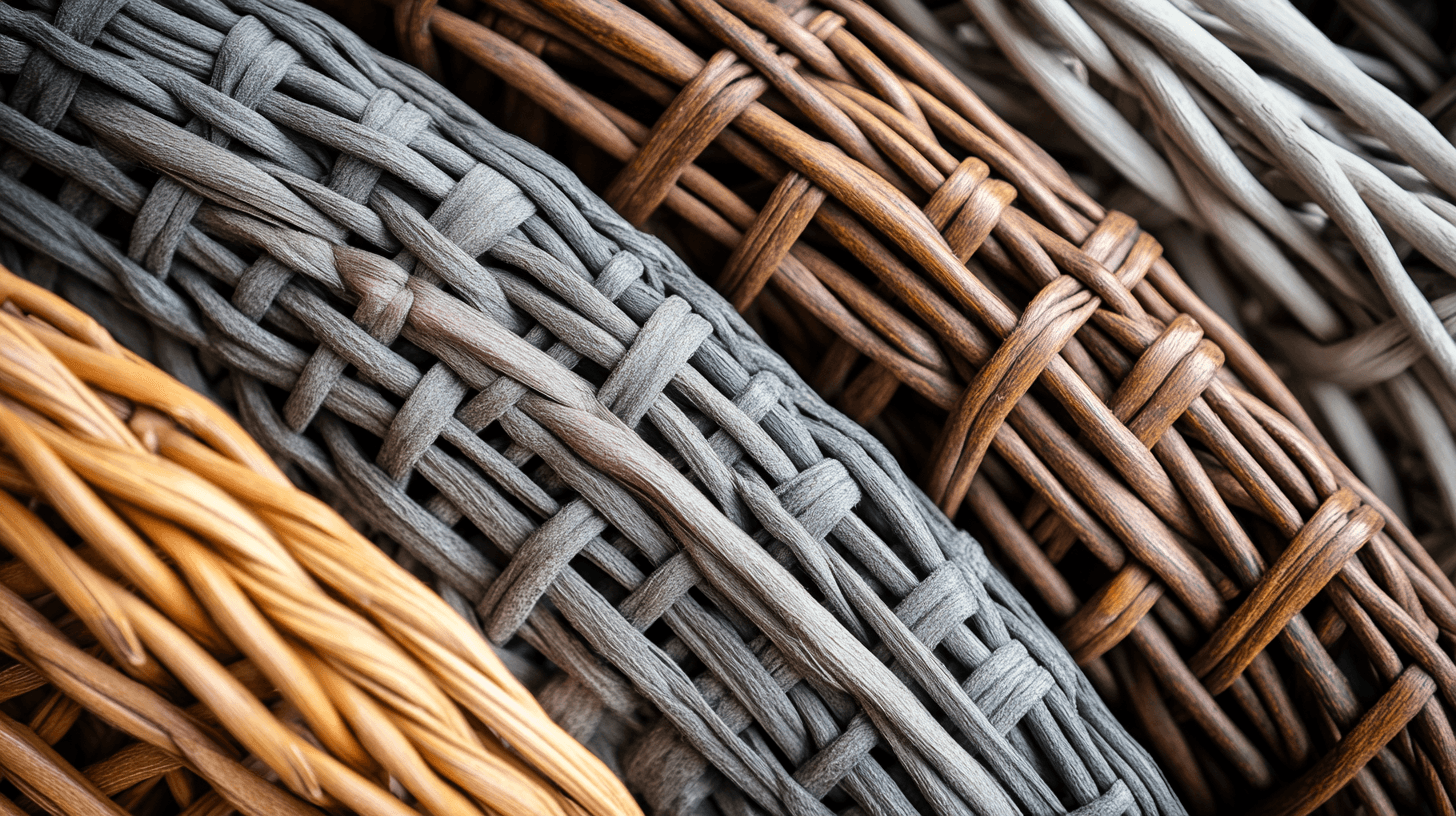 Différents types de tressage pour meubles de jardin