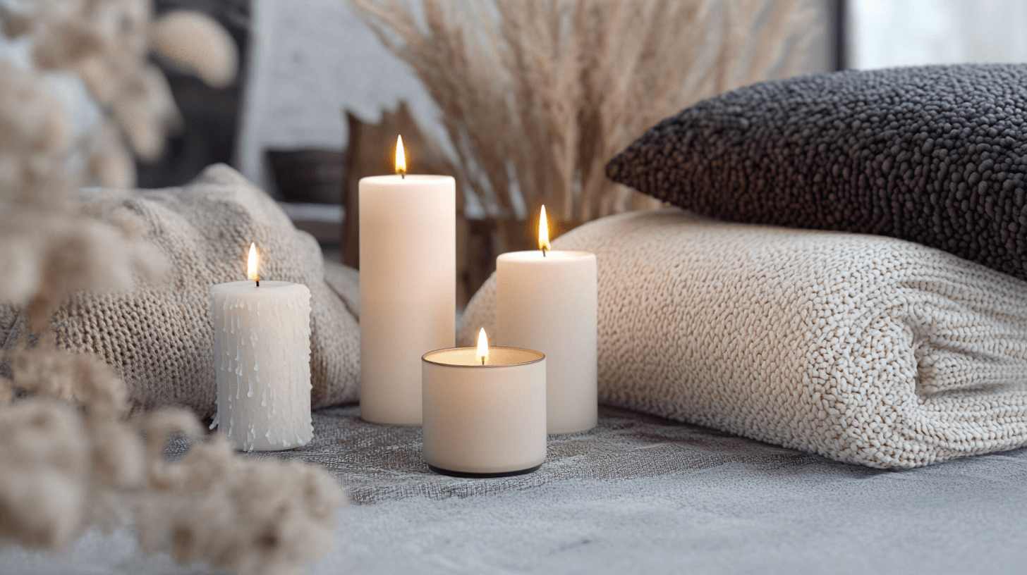 Éléments de décoration pour une atmosphère chaleureuse