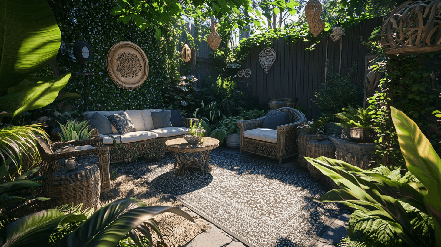 Coins salon confortables dans le jardin : Votre refuge dans la verdure