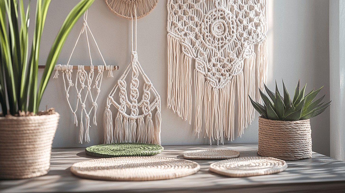 Projets de macramé DIY : Idées créatives pour votre maison