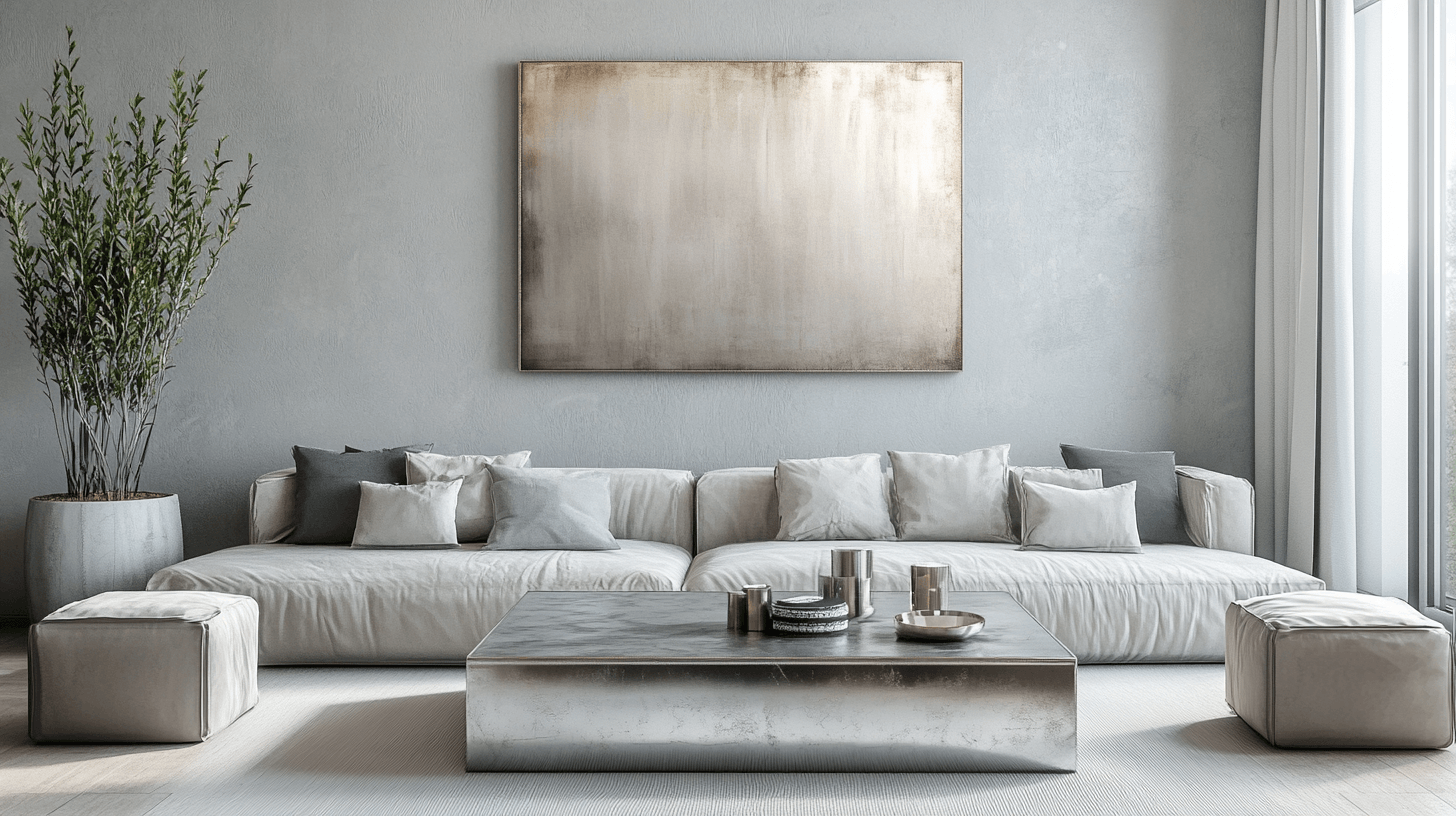 Le zinc comme élément de décoration : Élégance froide dans la pièce
