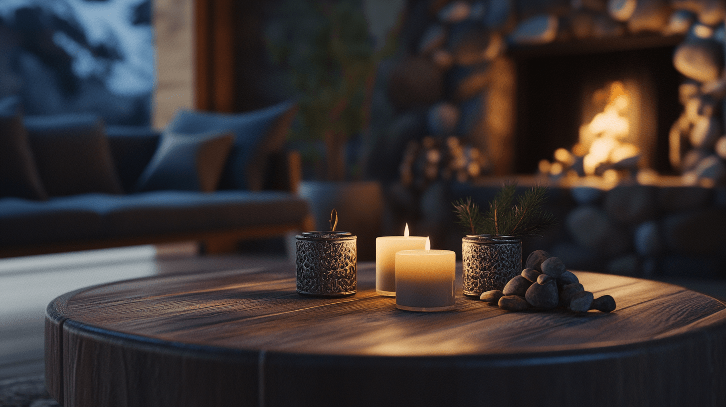 Éléments de décoration pour une ambiance alpine