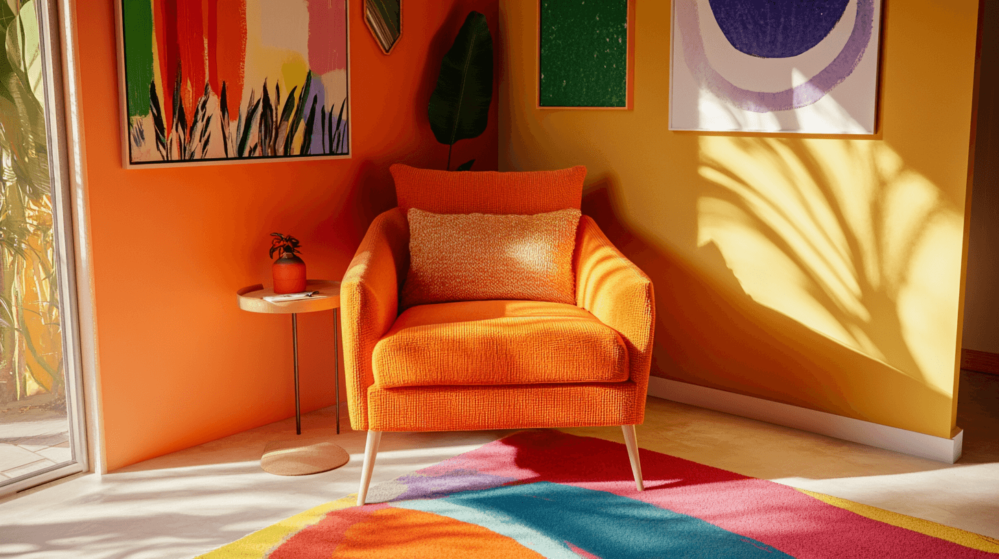 Couleurs vives dans les petits espaces : Osez la couleur malgré le peu d'espace