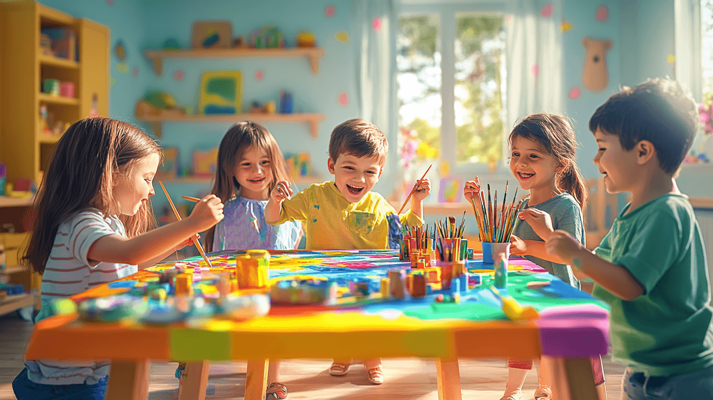 Pour les petits artistes : Tables à dessin et chaises