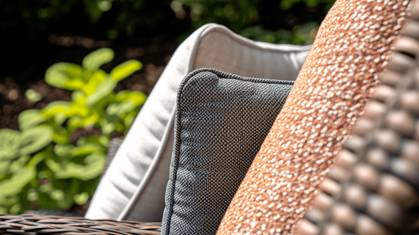 Matériaux pour meubles rembourrés d'extérieur : durabilité rencontre le style