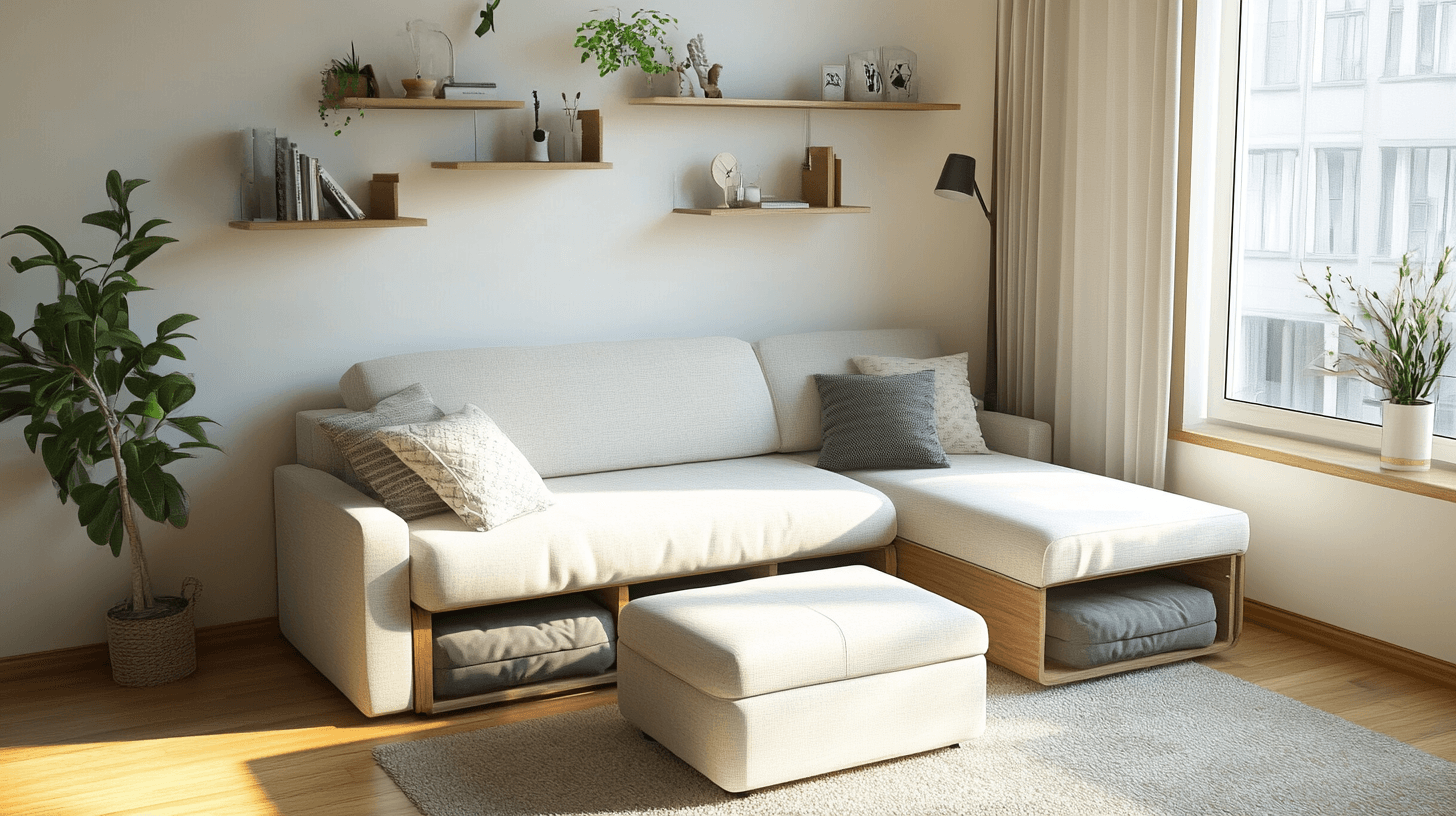 Meubles multifonctionnels pour plus de rangement
