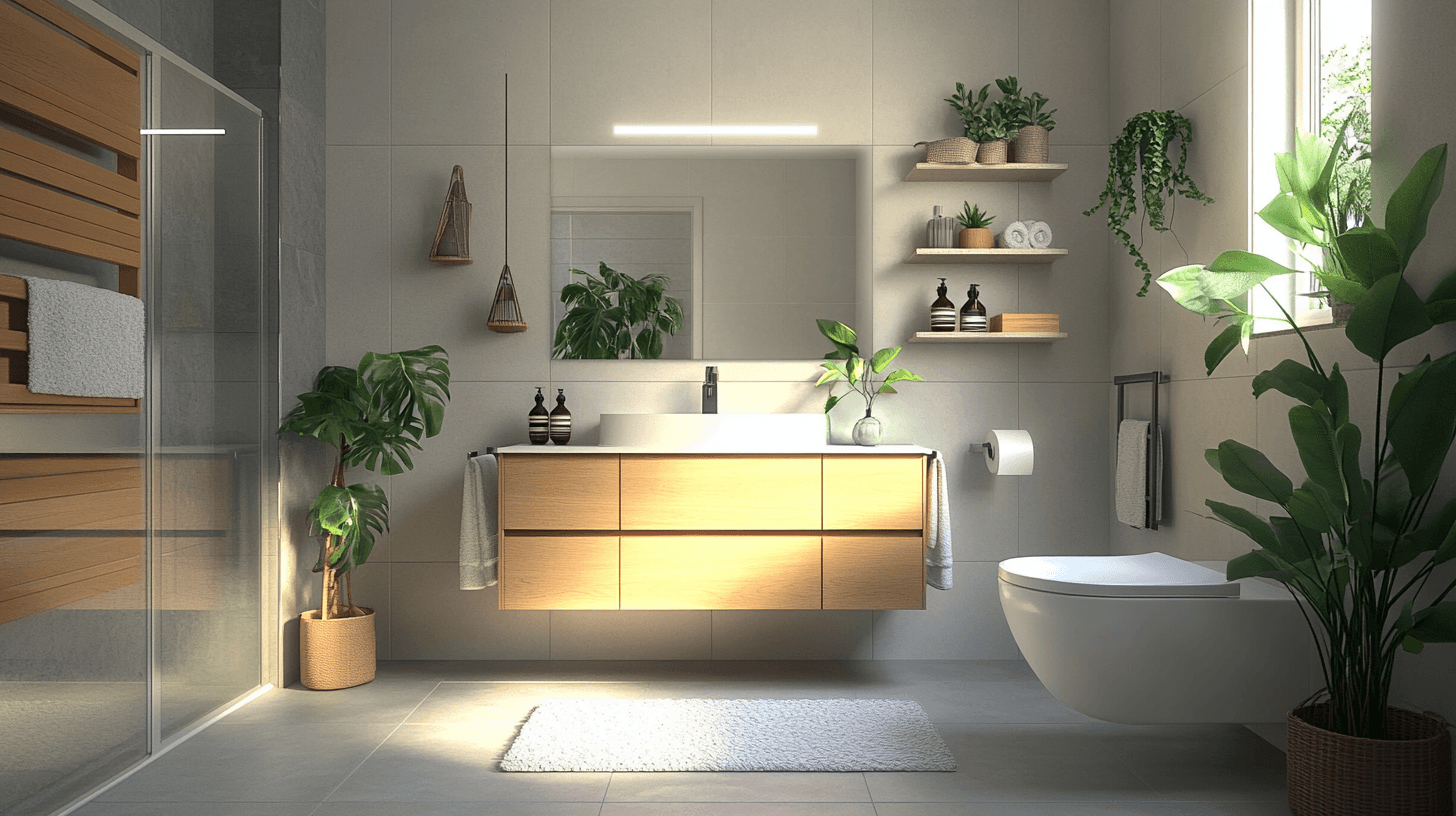 Décoration pour la salle de bain : Des accents frais dans la zone humide