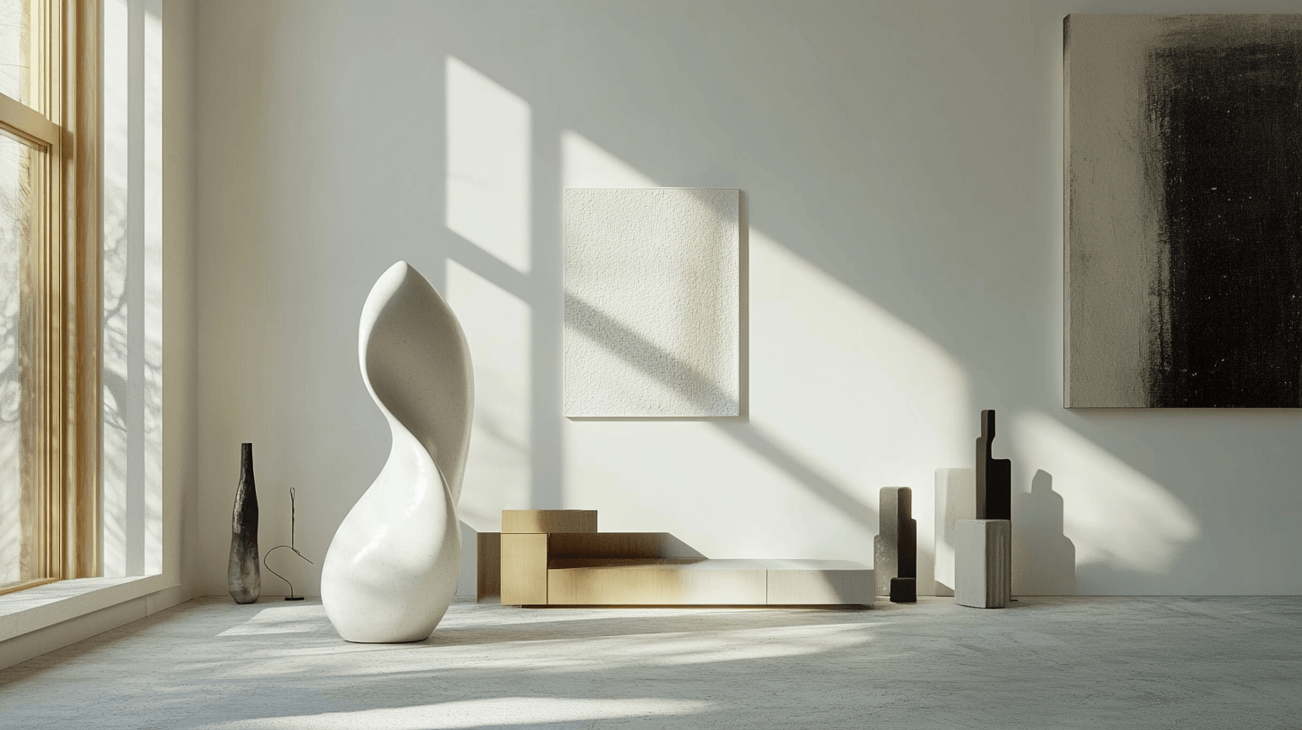 Sculptures modernes et objets d'art : Ainsi, l'espace devient individuel